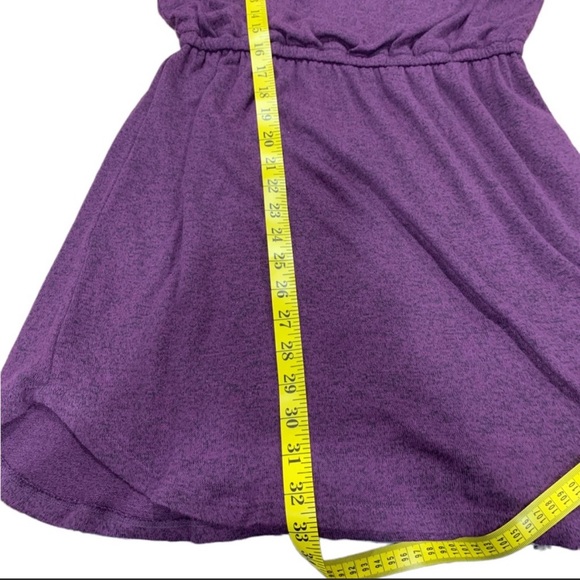 BAR III Purple Long Sleeve Sweater Dress with Elastic Waist - Picture 11 of 11